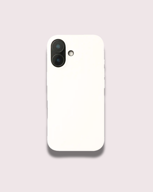 White Silicone Case