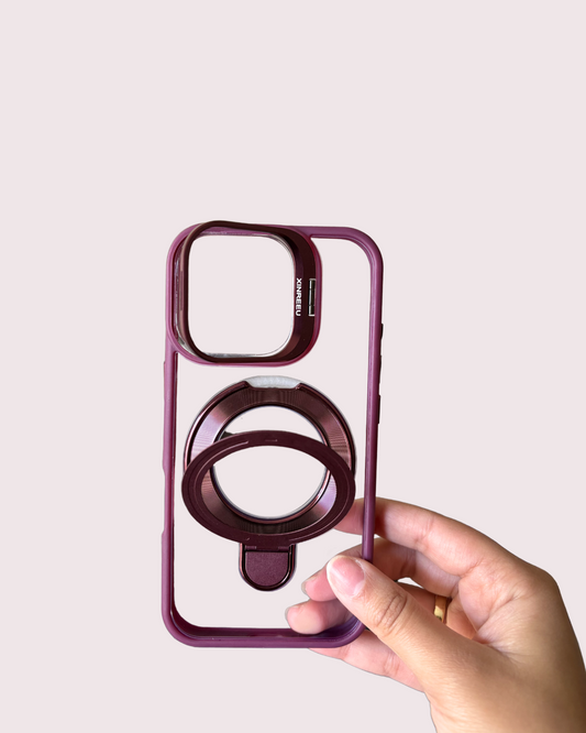 The Burgundy MagSafe Stand Case